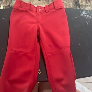 Softball pant mizuno red